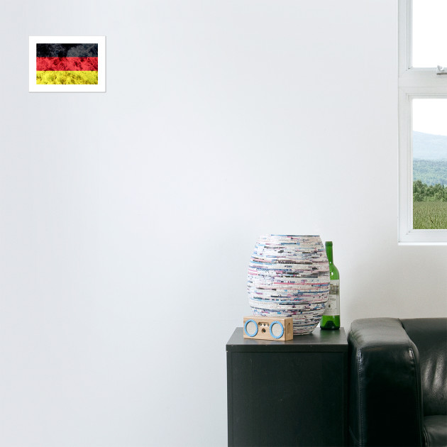 Flag of Germany – Ocean Waves by DrPen